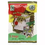 Oldman Que Huong Pho Bac Spice Seasoning - 1.5oz - Gia Vi Nau Pho Bac (2 Packs)