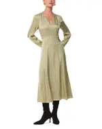 Whistles Jacquard Midi Dress