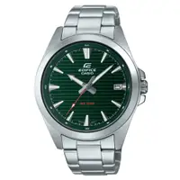 在飛比找PChome24h購物優惠-CASIO卡西歐 EDIFICE 經典簡約運動腕錶-綠 EF