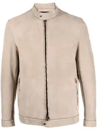 在飛比找Farfetch優惠-Cay suede-leather jacket