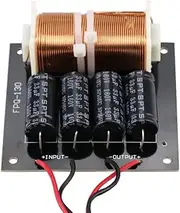 JINGERL Pure Subwoofer Crossover with Cable 125Hz 800W Woofer Subwoofer Frequency Divider for 5-18 inch Woofer Speaker 1PC