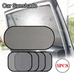 5PCS CAR SIDE REAR WINDOW CAR COVER SUNSHADE SUN VISOR WINDS