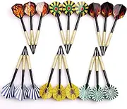 MAXMAU 18 pcs of Soft Tip Darts 10g Slim for Electronic Dartboard