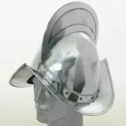 Christmas 18 gauge Steel Medieval Knight Spanish Morion helmet