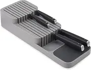 [Joseph Joseph] DrawerStore Compact Knife Organiser, Grey