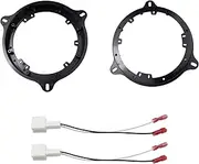 DKMUS 6.5" / 6.75" Speaker Mount Adapter for Infiniti M35 M45 Nissan Titan Frontier Kicks Sentra Pathfinder speaker adapter with Wiring Harness
