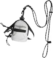 [ａ aternee] Neck Pouch Travel Neck Wallet, Mini Crossbody Bag for Party Hiking Glasses Phone