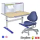 【SingBee 欣美】寬105cm 兒童桌椅組SBD-501&BC105+168椅(書桌椅 兒童桌椅 兒童書桌椅)