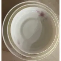 在飛比找蝦皮購物優惠-限台中自取10入 一張大樂透換 鍋寶餐盤 玻璃餐盤 深圓盤3