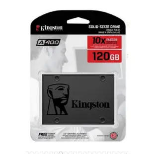 Kingston 金士頓 A400 120G/240G/480G/960G 7mm 2.5吋 SSD SA400S37