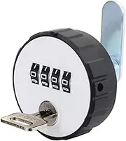 DONFAMDS Key Double Lock Cylinder Lock Durable for File Cabinets Mailboxes Office Storage and More Enhanced Security with Thickened Latch