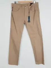 SABA Mens Size US 36 Sand Dave 5 Pocket Pants / Jeans NEW + TAGS RRP $159