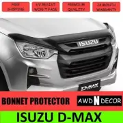 BONNET PROTECTOR FOR ISUZU Dmax D Max 2020-2023 Black Stone Guard D-max ORIGINAL