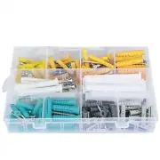 300 Piece For Drywall Anchor and Screw Set for Wood and Particle Board