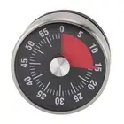 HG (Black)Kitchen Mechanical Timer Alarm Clock Reminder Student Learning Time Ma