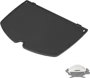 6559 Cast Iron Cooking Griddle for Weber Q200 Q220 Q240 Q260 Q2000 Q2200 Q2400 Series, for Weber Q2200 Gas Grills Accessories, Replaces for Weber Q Griddle Parts, 38.9cm x 27.4cm x 1.3cm(W x D x H)