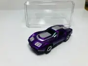 AFX tras CANDY PURPLE CORVETTE AW Chassis & Display case Aurora NEW!
