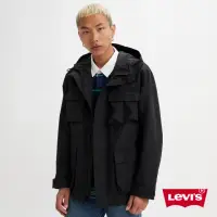 在飛比找momo購物網優惠-【LEVIS 官方旗艦】男款 野營系連帽風衣外套 / 多口袋