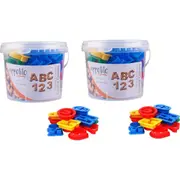 72x Appetito Alphabet/Numbers/Letters Cookie Mould Cutters Baking Tool Mold Set