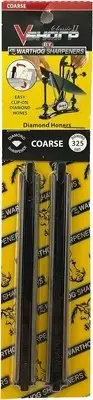 Warthog Sharpeners V-sharp Classic Ii Diamond 325 Hone Set - Honing Steel #whc2s