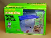 VTG HARTZ PLAY CITY TOWN HOUSE HAMSTER GERBIL CAGE~NEVER OUT OF BOX~MADE IN USA