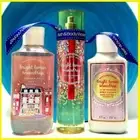 GIFT SET 3 ~Bath & Body Works~ BRIGHT LEMON SNOWDROP ~Mist & Lotion & Shower Gel