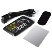 Car LCD 5.5" HUD Head Up Display Over Speed Warning Vehicle OBD2 Speedometers