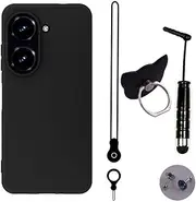 [TienJueShi] Shell Protector Phone Case for Asus Zenfone 9 5.9 inch TPU Silicone Cover Etui Wallet Gel Rubber Skin