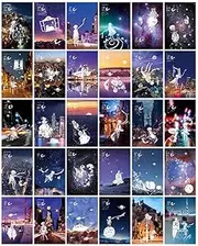 30PCS 1 Set Creative Postcards Artistic Beautiful Postcards, Little Prince