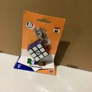 Rubik's Cube Keychain 3X3 Mini Puzzle by Spin Master Games Brand New B12