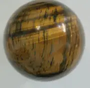 52mm 201.72 grams Tiger Eye Crystal Sphere Natural Crystal