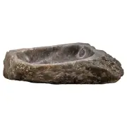 Semiprecious stone smoky quartz natural sink Washbasin Dec Vanity Handmade Home