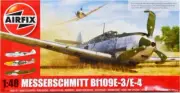 Messerschmitt Bf109E-3/E-4 Fighter Aircraft w/ 3 Scheme 1/48 Plastic Model Kit