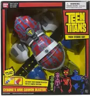 Teen Titans Go Cyborg's Arm Cannon Blaster NEW Vintage 2004 Set