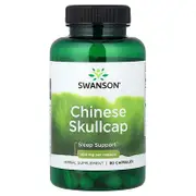 Swanson, Chinese Skullcap, 400 mg, 90 Capsules