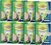 Ezi-Lockodour Natural Mineral Zeolite Cat Litter Pellets 2 Kg 8 Pack