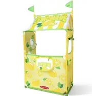 Melissa & Doug Lemonade Stand Play Tent With Beanbag Game