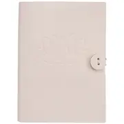 LVD Recycled Leather Note Book Lotus Stylish Hard Cover Journal/Diary 18x13cm