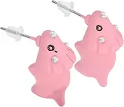 [Healeved] Animal Shape Dinosaur Ear Studs Creative Earrings for All Ages for Daily Wear and Special Occasions Unique Animal Jewelry for Women and Fun present Idea