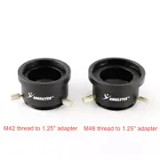 M42/M48 Female to M42 Male Adapter with 1.25'' Interface for Spotting Scope