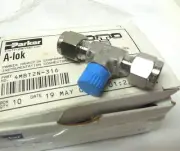 PARKER A-LOK 4MBT2N-316 1/4" TUBE O.D. X 1/8" MALE NPT BRANCH TEE 316S/S 4TTM2P