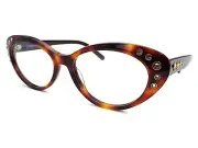 Swarovski Glasses Frame Brown Havana Gold 53mm Women's RX Eyeglasses SK5429 052