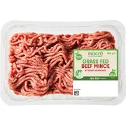 Macro Grass Fed Beef Mince 800g
