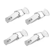 Toggle Latche Catch Hasp Clamp,58 x 25 x 12mm,Stainless Steel,Case Box,4pcs