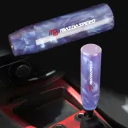 JDM Mazdaspeed Purple Pearl Long Stick Manual Gear Shift Knob Shifter For Mazda