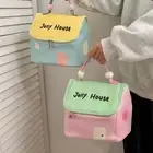 Nylon Dopamine Color Handbag Thickened Make Up Pouch Bag Kids