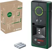 Bosch Truvo 2nd Generation Detector (Simple One-Button Operation, Easy Location of Live Cables and Metal Objects, Wall Scanner up to 70 mm, in E-Commerce Box)