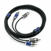 NEW Kicker 46QI24 Q-Series Interconnect 4 Meters 2-Channel RCA Cable 1-YEAR WRTY