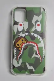 Compatible with iPhone 11 Case, Green Anime Shock Absorption Bumper case 6.1