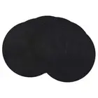 Round Braided Placemats Set of 6 Table Mats for Dining Tables Woven7917